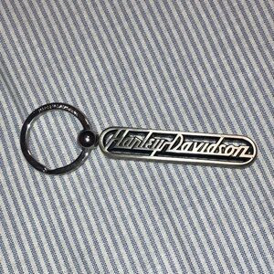 Harley Davidson used keychain with Harley Davidson on the design metal